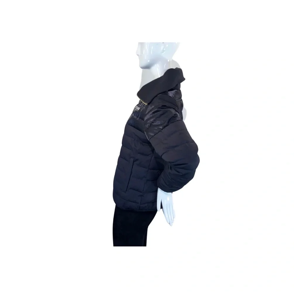 ROBERTO CAVALLI Sport Black Puffer Women’s Jacket Excellent Condition Size: M